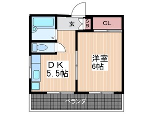 安長ビルの物件間取画像